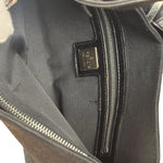 Fendi Black Neoprene Baguette