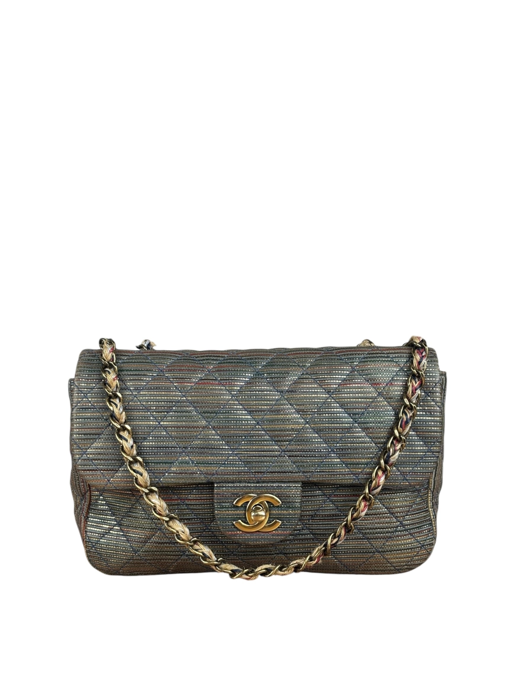 Chanel Paris-Seoul Metallic CC Flap Bag 2016