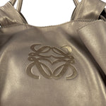 Loewe Metallic Beige Nappa Aire Handbag