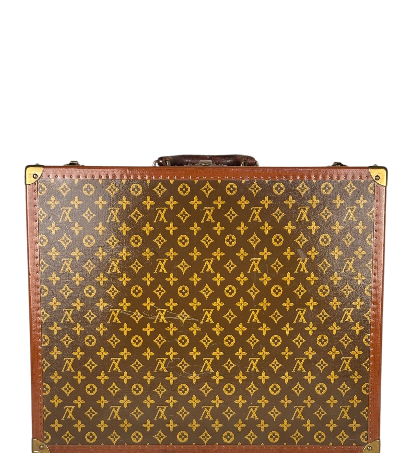 Louis Vuitton Vintage Monogram Hard Case Luggage Trunk