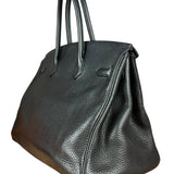 Hermes Birkin 35 Black Togo Palladium 2010