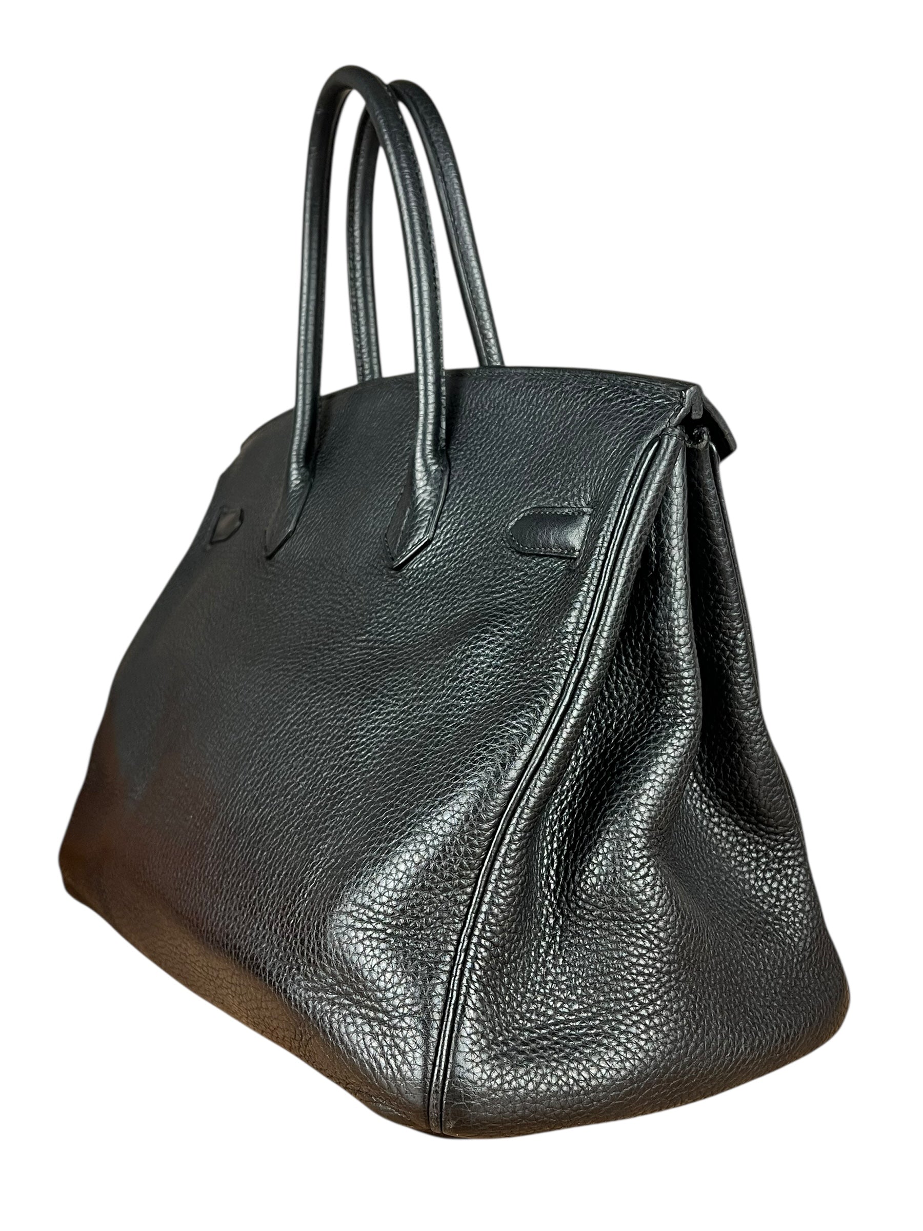 Hermes Birkin 35 Black Togo Palladium 2010