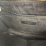 Saint Laurent Black S Canvas Backpack