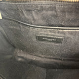 Saint Laurent Black S Canvas Backpack
