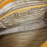 Prada Saffiano Promenade Handbag Mustard