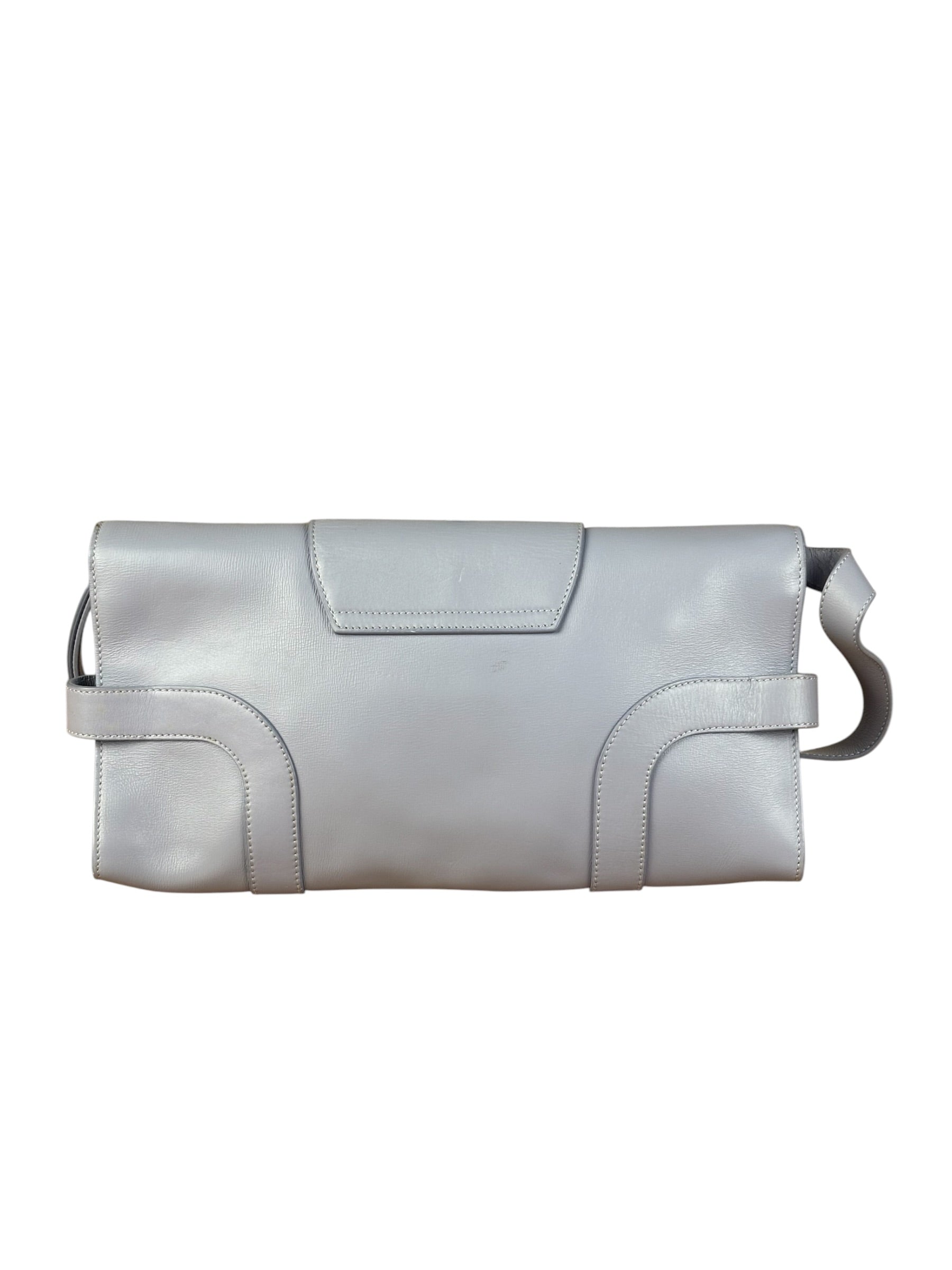 Salvatore Ferragamo Lavender Motherwell Clutch