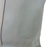 Hermes Light Blue Canvas Leather Trim Cabag Elan Tote