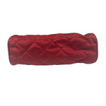 Prada Vintage Red Quilted Nylon Pouch MV599