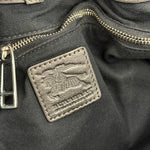 Burberry Vintage Grey Nova Check Shoulder Bag