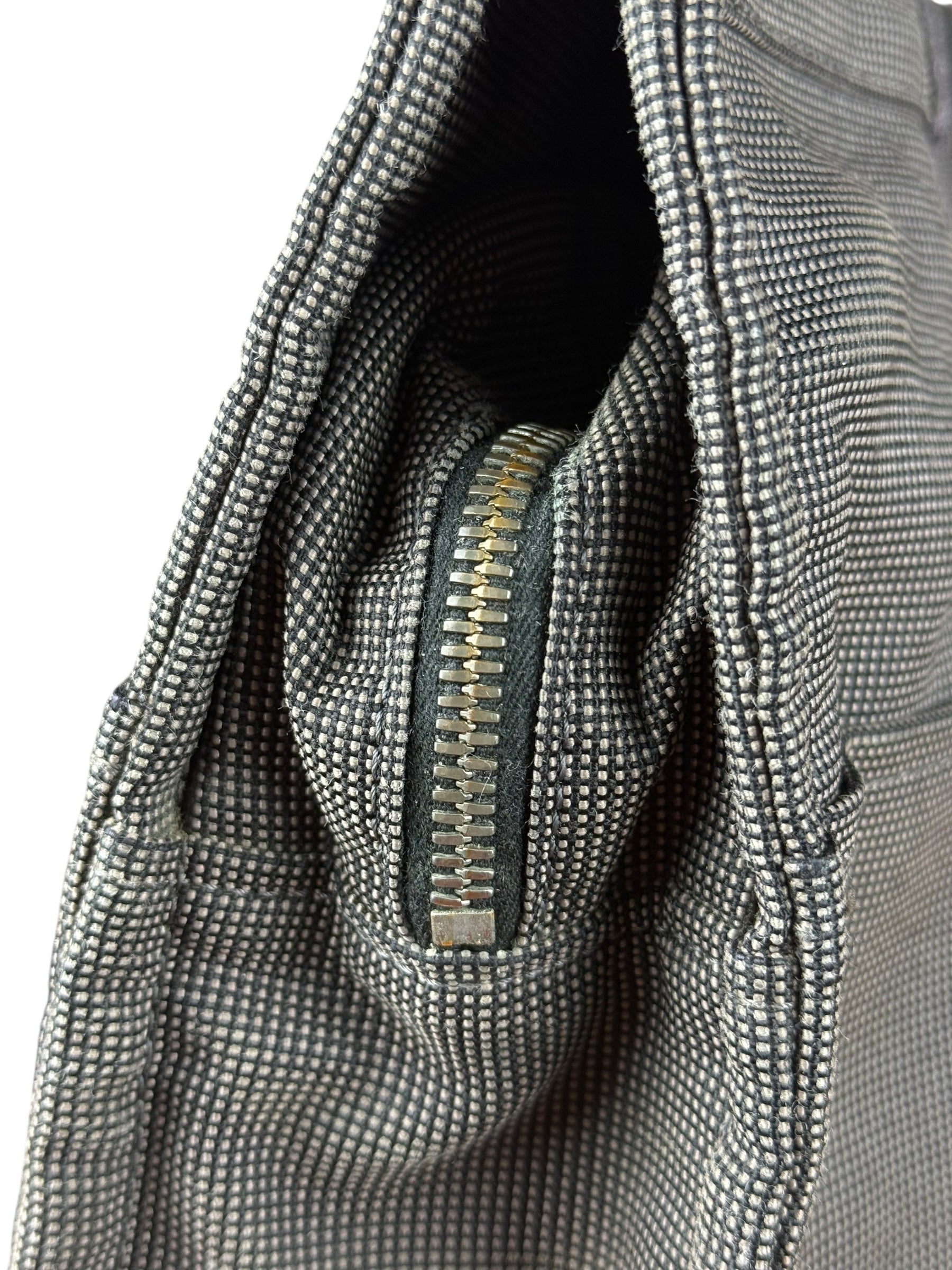 Hermes Herline Grey M Canvas Tote