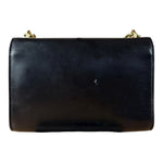 Louis Vuitton Black Leather Louis Chain Pochette