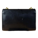 Louis Vuitton Black Leather Louis Chain Pochette