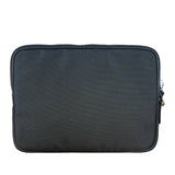 Gucci Black Nylon Butterfly Embroidered Zip Pouch