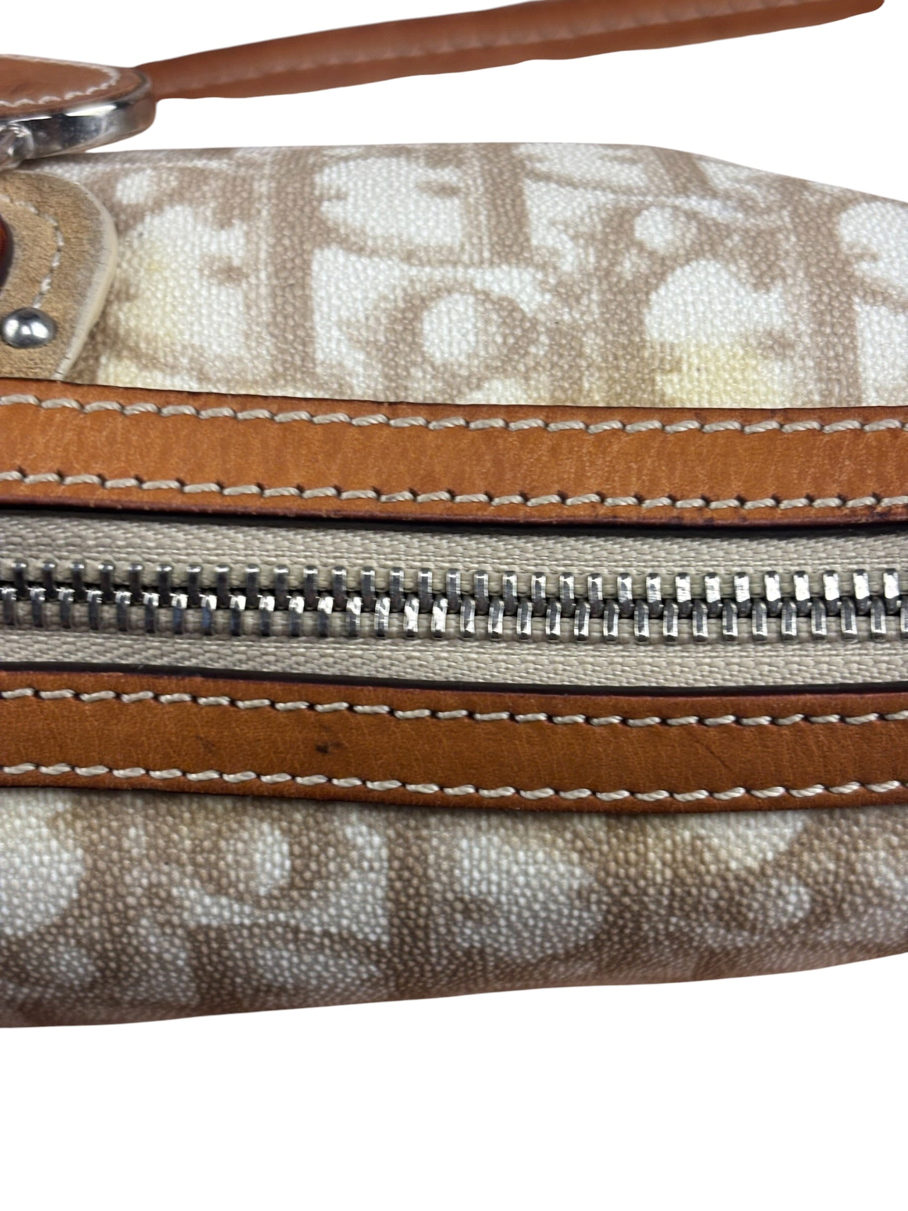 Christian Dior Vintage Trotter Romantique Baguette Shoulder Bag