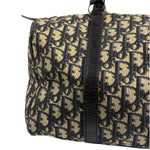 Christian Dior Vintage Navy Blue Trotter Boston Bag