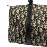 Christian Dior Vintage Navy Blue Trotter Boston Bag