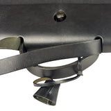 Hermes Black Leather Trim Herbag Two-Way Bag