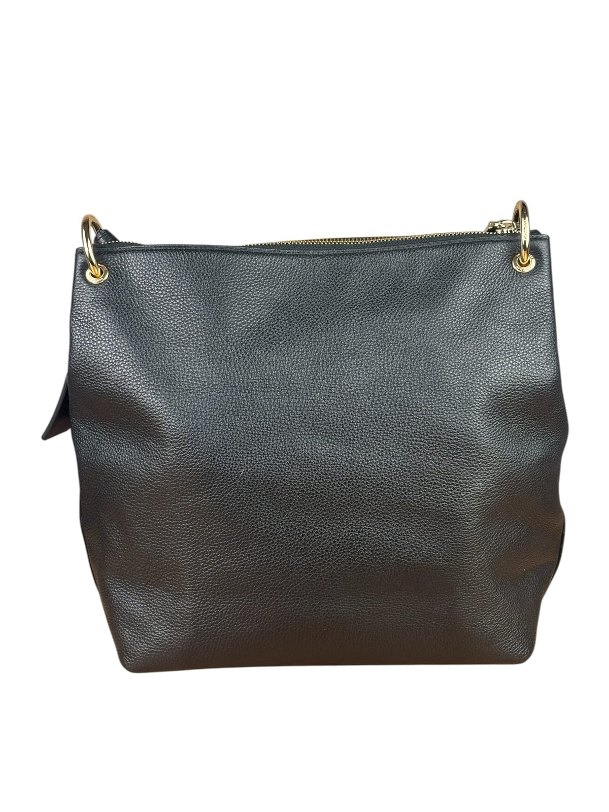 Coach Black Pebbled Leather Tabby Hobo