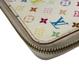 Louis Vuitton x Takashi Murakami Multicolor Monogram Zip-Around Wallet