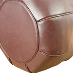 Cartier Vintage Burgundy Leather Must De Cartier Bucket Bag