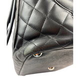 Chanel Black Quilted Calfskin Cambon Ligne Tote 2003