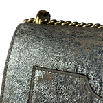 Gucci Gold Metallic Padlock Small Chain Shoulder Bag