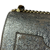 Gucci Gold Metallic Padlock Small Chain Shoulder Bag