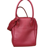 Hermes Lindy 34 Red/Fuchsia Clemence Leather Handbag 2014