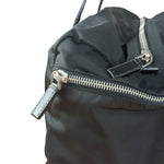 Prada Vintage Black Nylon Handbag