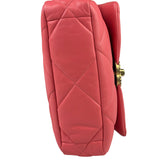 Chanel Pink Quilted Lambskin Flap Bag 2020