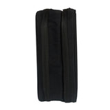 Prada Beauty Black Canvas Travel Cosmetic Pouch