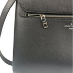 Louis Vuitton Black Pebbled Leather Taurillon Lockme Two-Way Bag