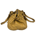 Chloe Yellow Leather Paddington Shoulder Bag