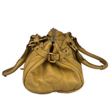Chloe Yellow Leather Paddington Shoulder Bag