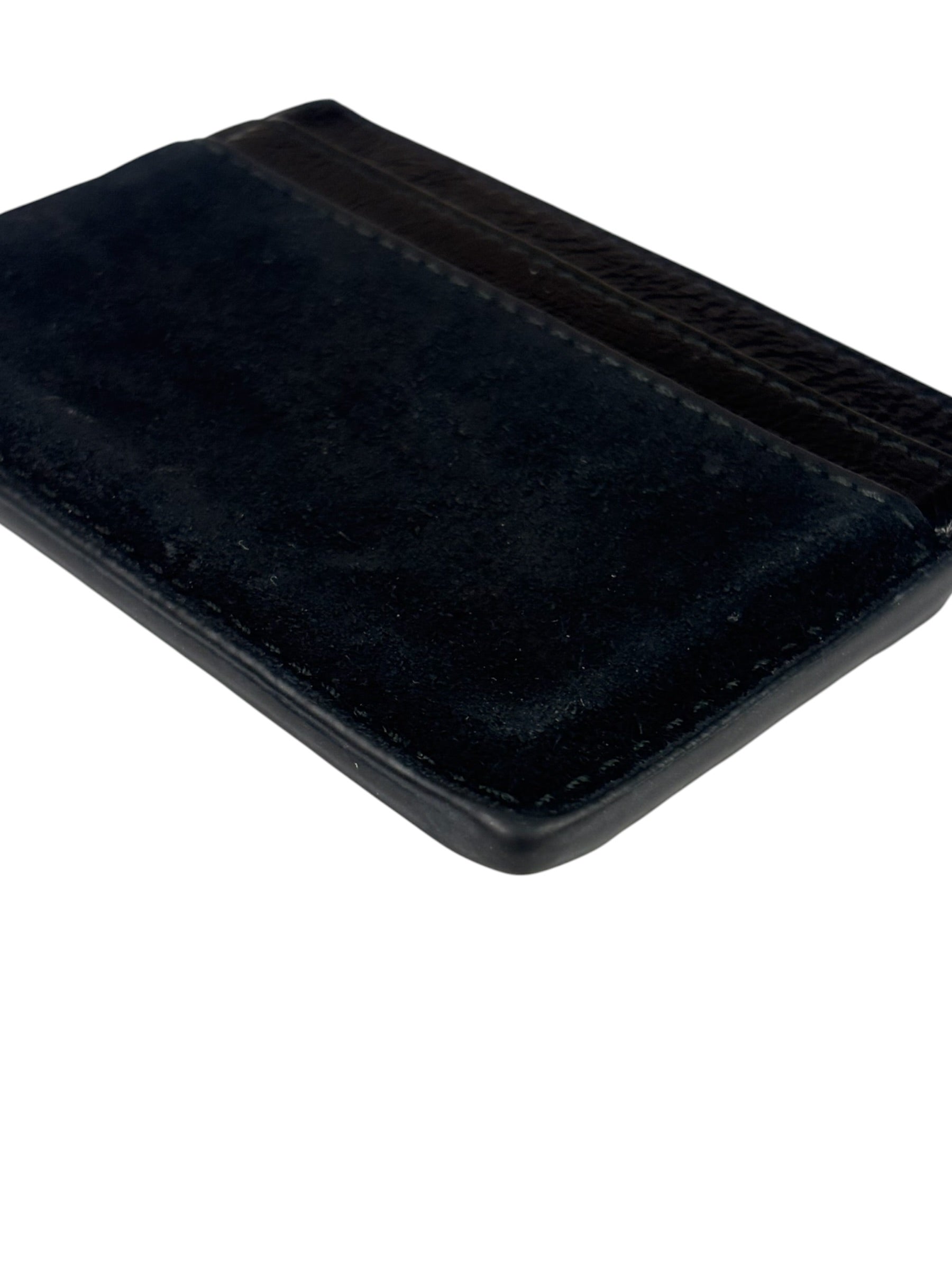 Gucci Black Patent Leather Ophidia Card Case