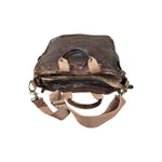 Campomaggi Dark Brown Leather 2 Way Tote