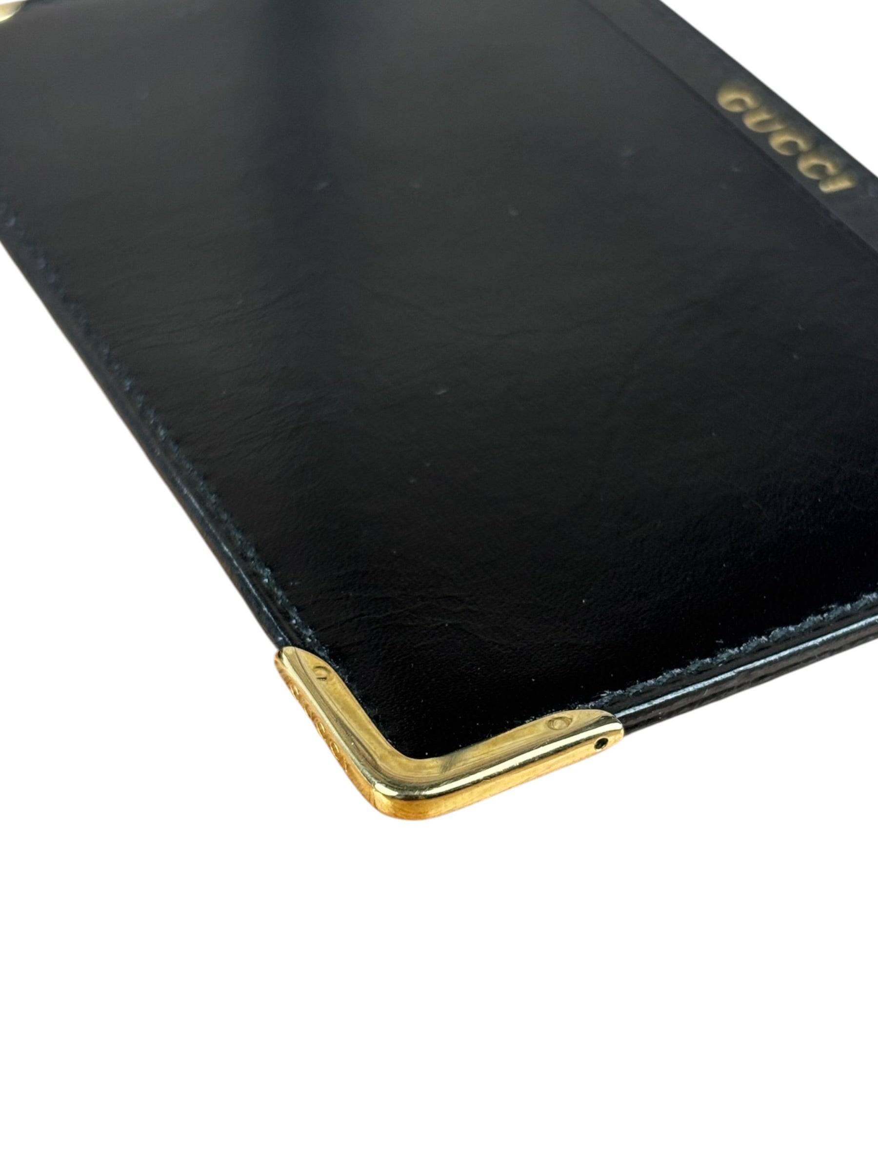 Gucci Black Leather Card Holder