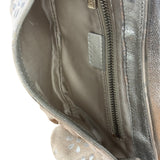Celine Grey/Silver Suede/Leather Daisy Pochette