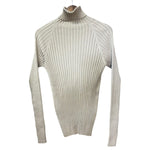 Gucci Vintage Brown Ribbed Turtle Neck Sweater
