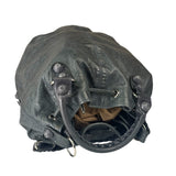 Balenciaga Grey Lambskin Giant Brogues Pompom Two-Way Bag