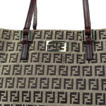 Fendi FF Canvas Top Handle Tote