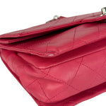 Chanel Pink Quilted Leather Accordion Flap Bag 2014
