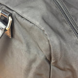 Prada Vintage Black Nylon/Patent Shoulder Bag