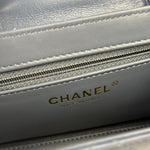 Chanel Blue Quilted Calfskin Nano Kelly Shopper Two-Way Bag 2023