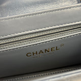Chanel Blue Quilted Calfskin Nano Kelly Shopper Two-Way Bag 2023