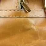 Celine Vintage Suede Macadam Leather Bowler Bag