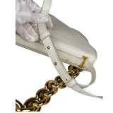 Bottega Veneta White Leather Mount Shoulder Bag