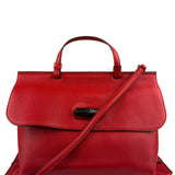 Gucci Red Bamboo Daily Leather Bag