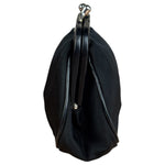 Prada Black Tessuto Nylon Leather Trim Liss-Lock Coin Bag