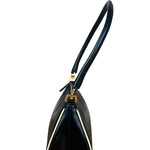 Prada Vintage Black Leather Pochette